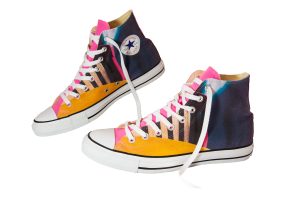 Bridge.Border high top chucks