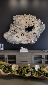 Buckeye Burl 50×77 Live Edge Wall Art