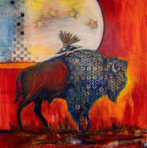 Buff with Relaxed Woman