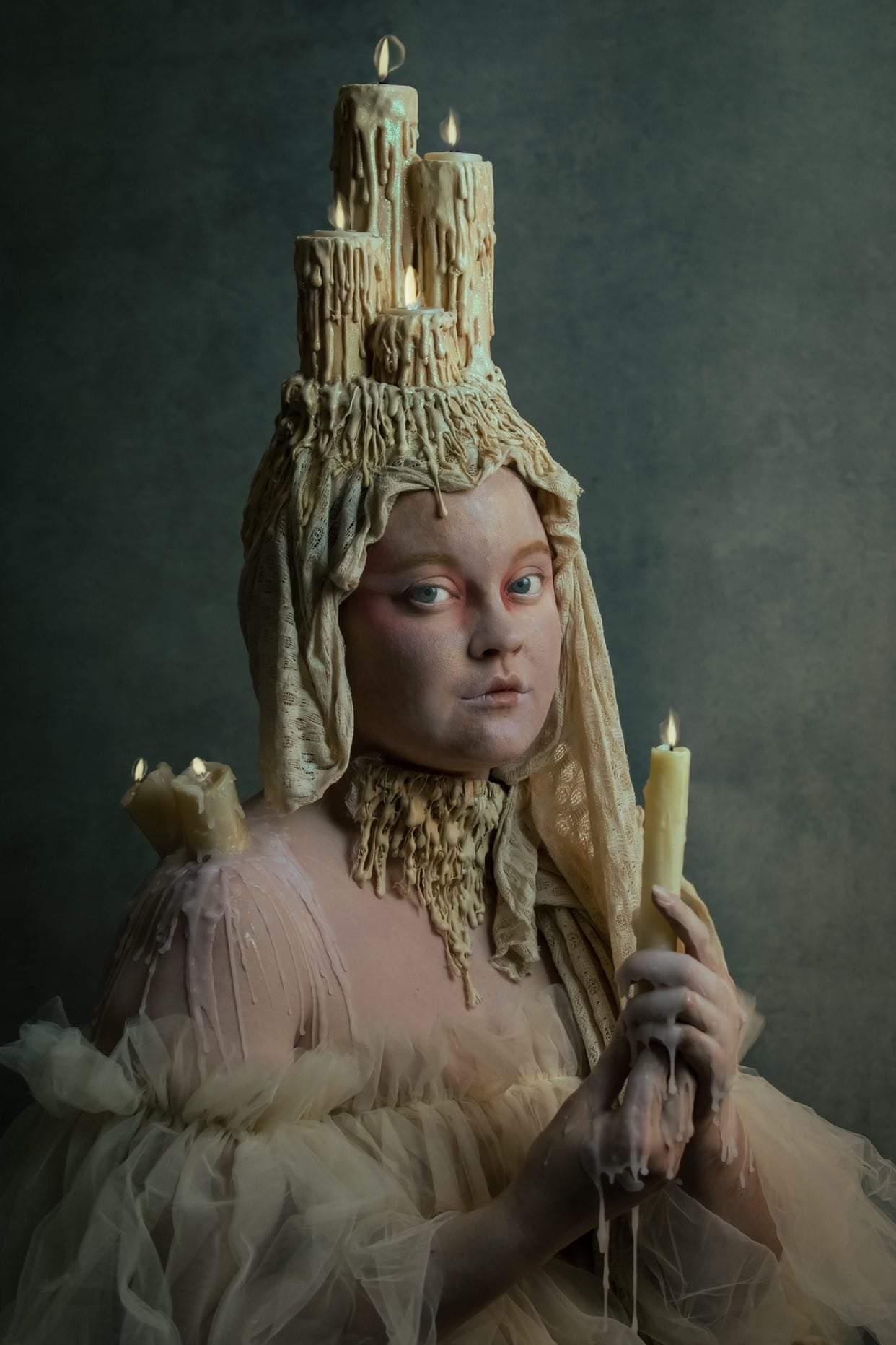 Candlestick Headdress & Collar