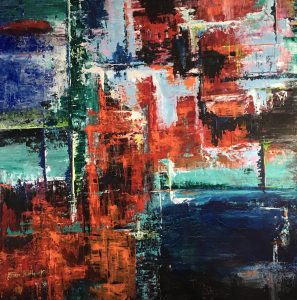 Glowing summer light