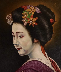 Study of a Geisha. 2020