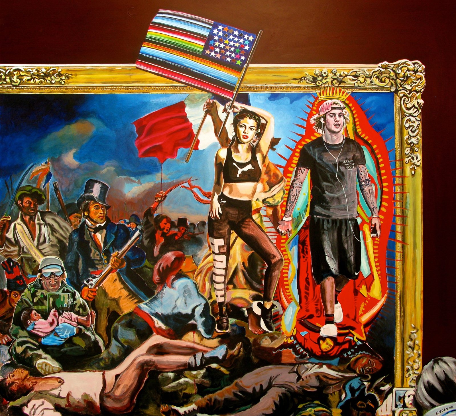 DELACROIX MEETS THE BEIB AND SELENA