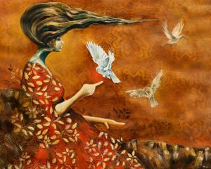 Welcoming the Doves During the Hazel Ski