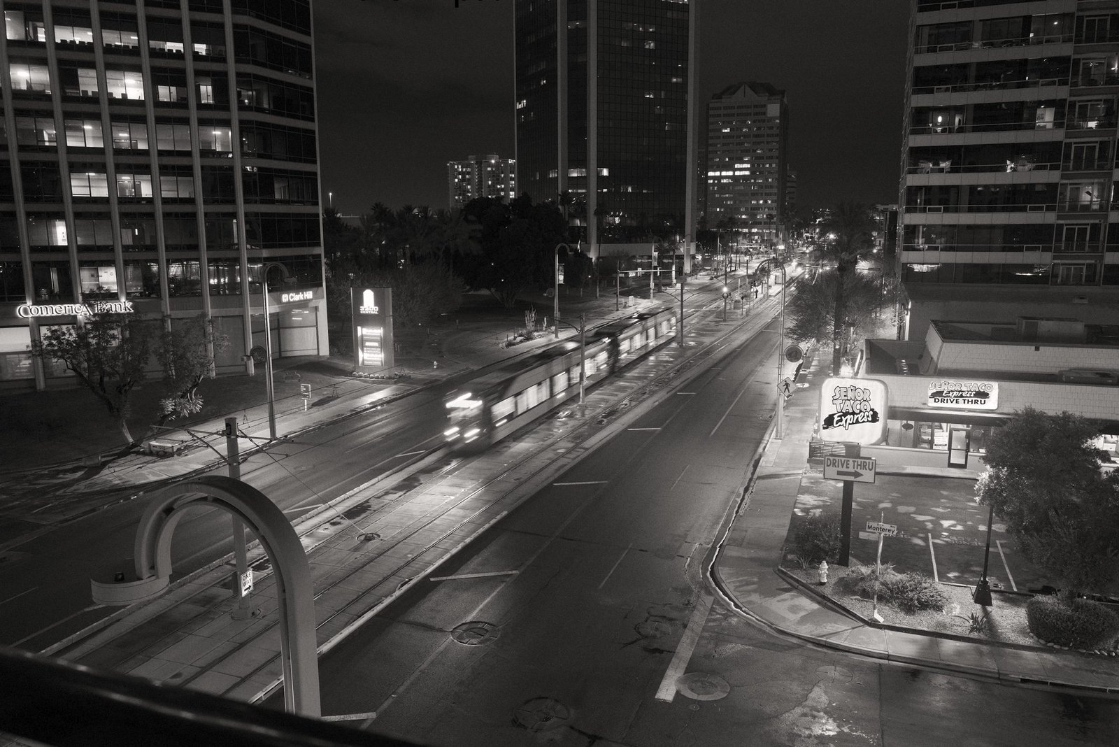 A view of Summer Time on Central Ave