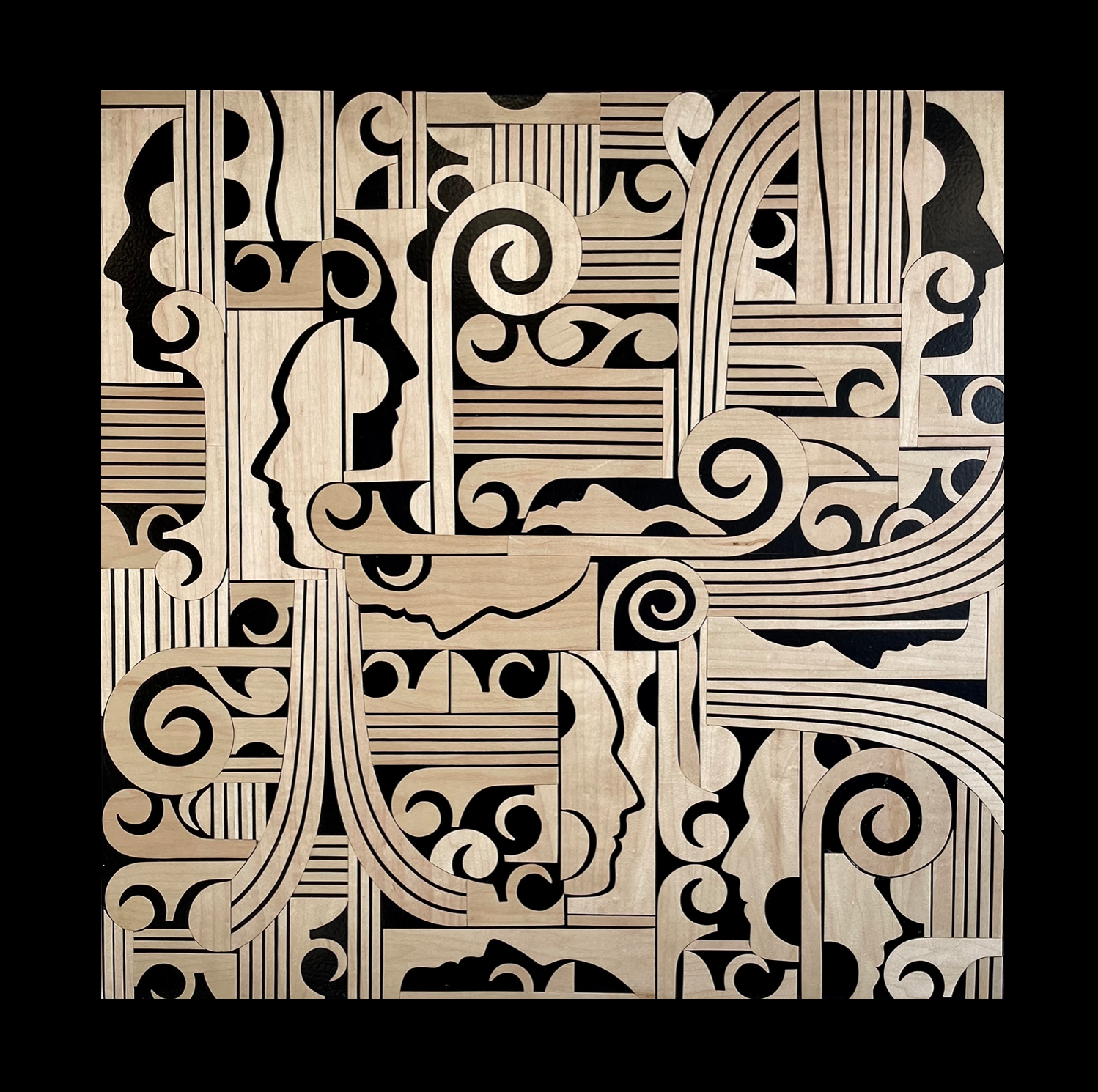 Faces in the Architecture