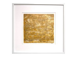 “Decalcomania 196″, 12×12”, acrylic on polyester film