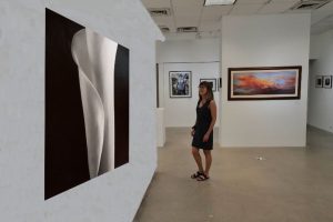 Examples of large prints installed