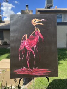 Melting Flamingo