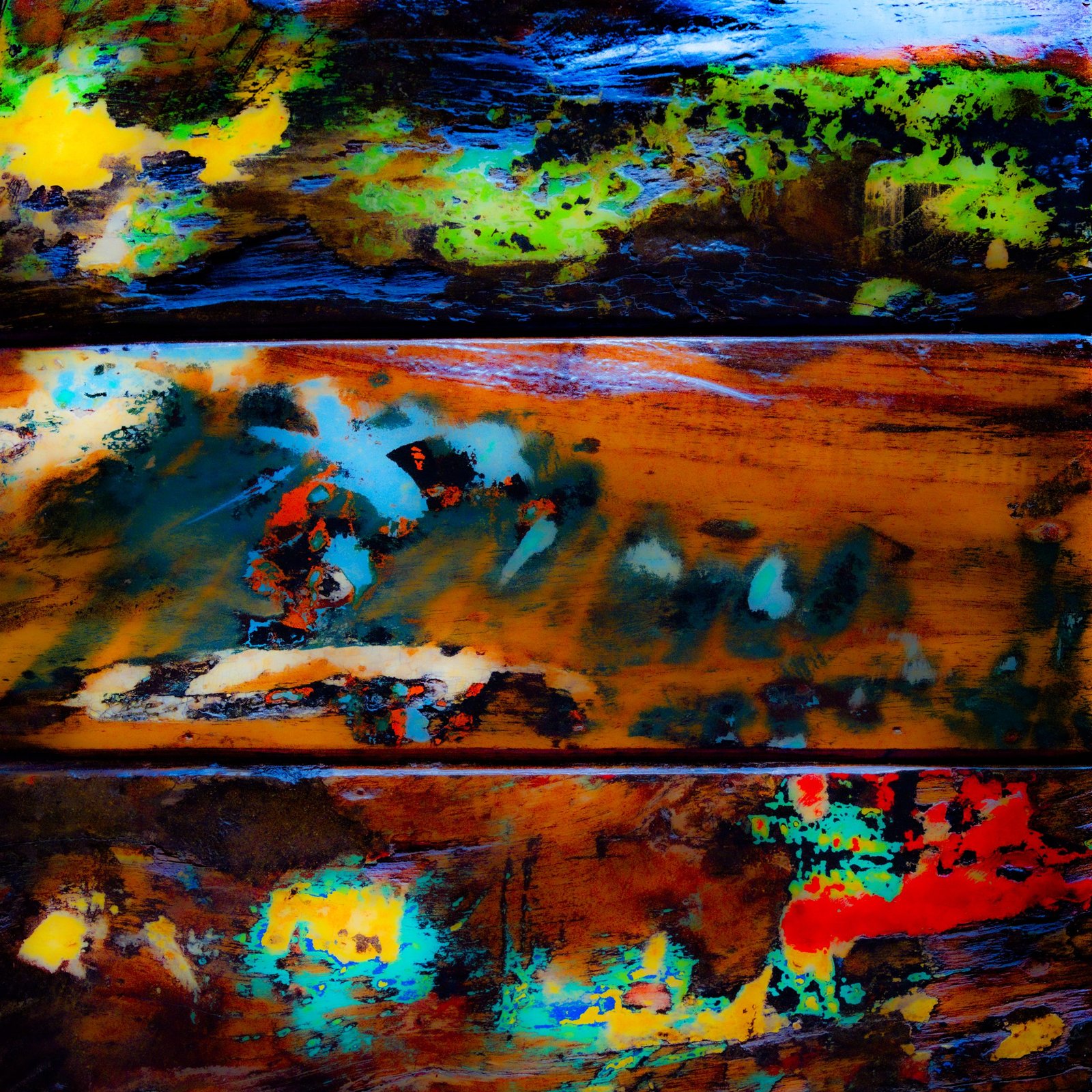 Boldly Distressed Color