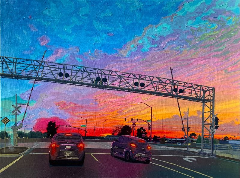 Rainbow Clouds at Grand Ave