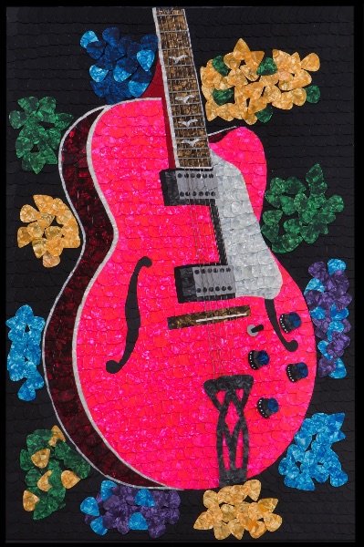 Pink Guitar