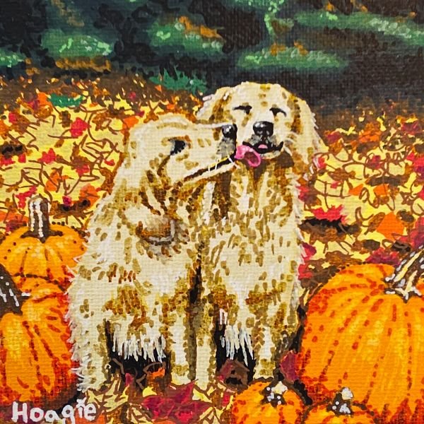 Golden Autumn Magnet