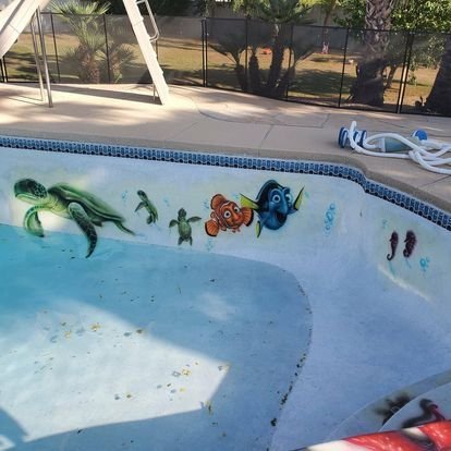 pool art
