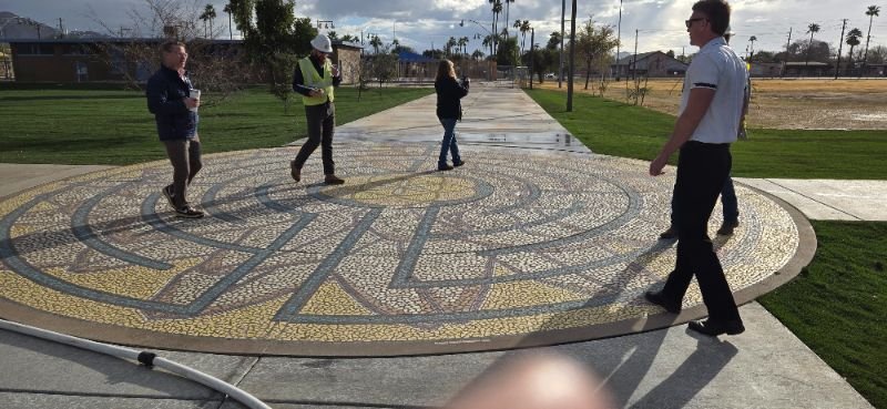 Perry Park Desert Bloom Labyrinth